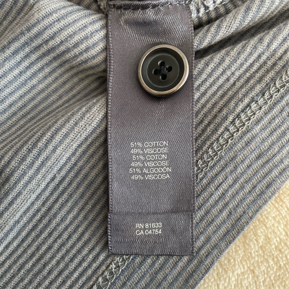 Kenneth Cole Reaction Striped Hooded Henley - Size XL - Picture 15 of 15